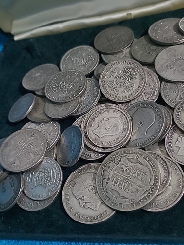 Pre 1947 silver - oz, coins