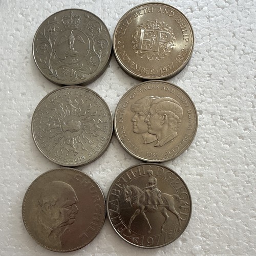 British commemorative coin lot - commemorative,