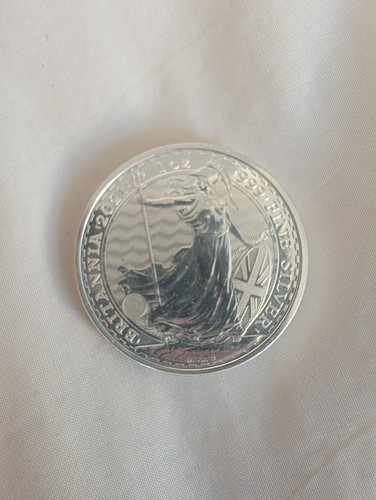 1oz silver britannia coin - silver,