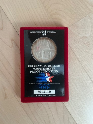 1984 olympic 900 fine silver - 1984, .900