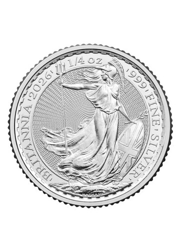 999 silver coin - 1/4, .999
