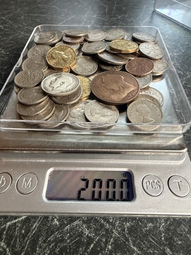 Mixed vintage british coin - mixed,