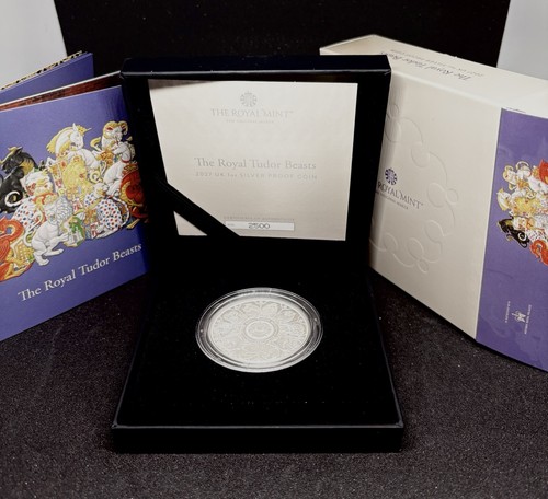Tudor beast 1oz - tudor, proof