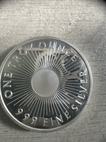 1oz 999 fine - silver, coin