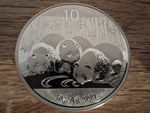 2013 chinese panda 999 - .999, silver