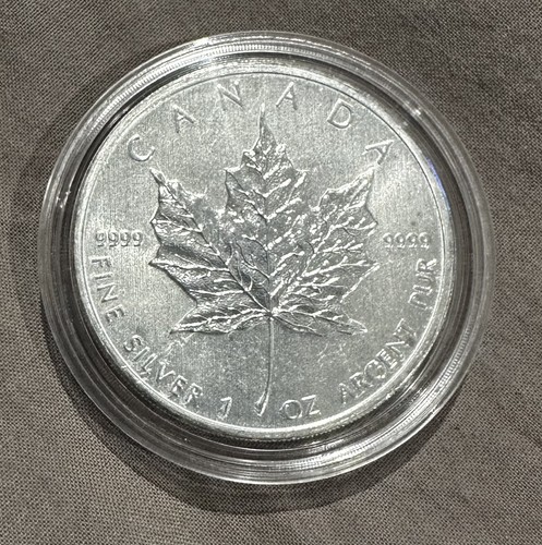 Canadian maple leaf silver - canadian,