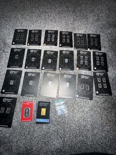 Mixed lot 999 silver - lot,