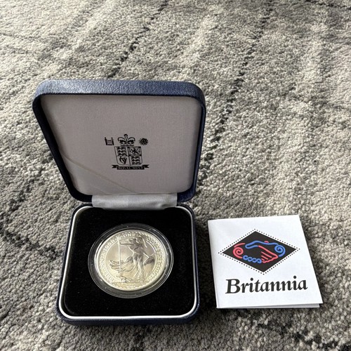 1998 silver britannia coin - silver,