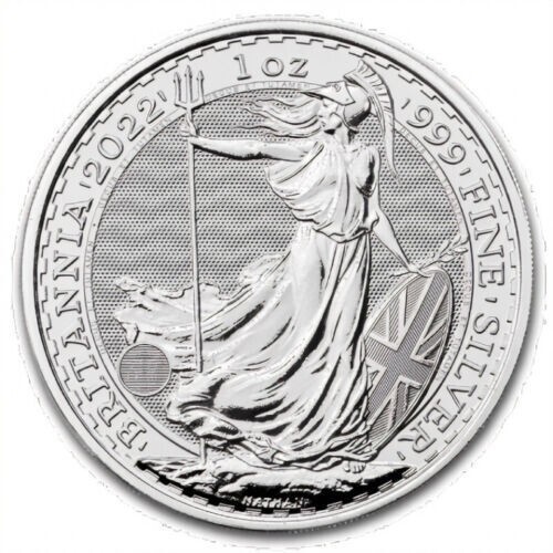 999 silver britannia 1oz coin - .999,