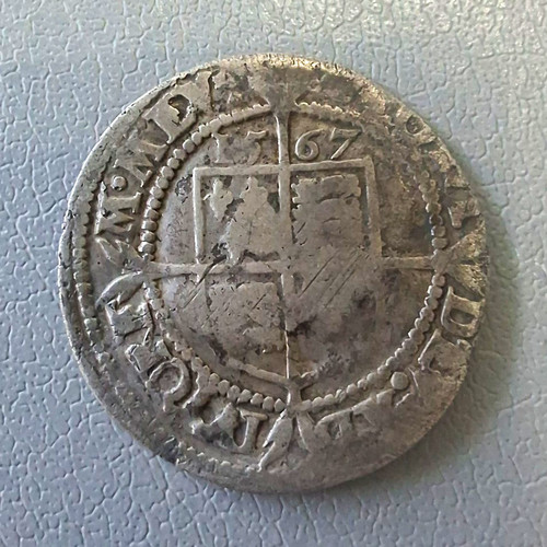 Elizabeth hammered silver - hammered,