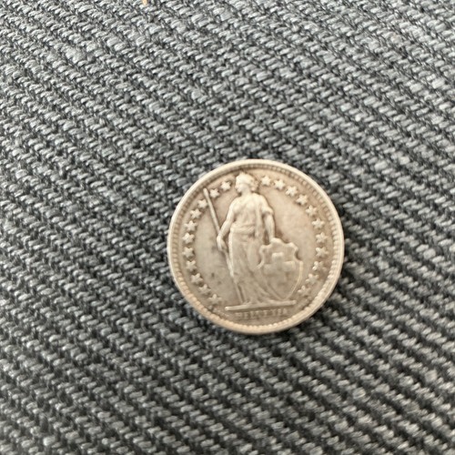 Swiss franc coin - franc, b