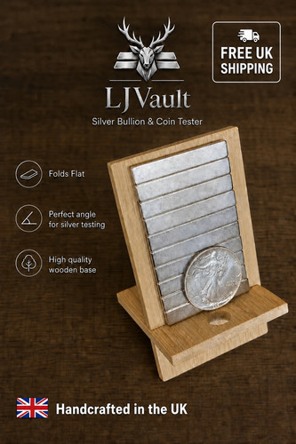 Silver bullion tester - silver,
