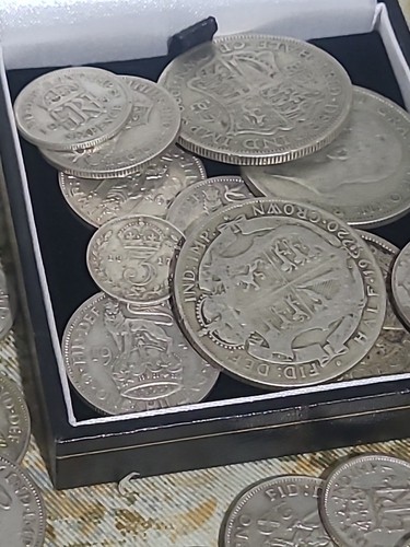 Silver coins pre vintage - pre, 47