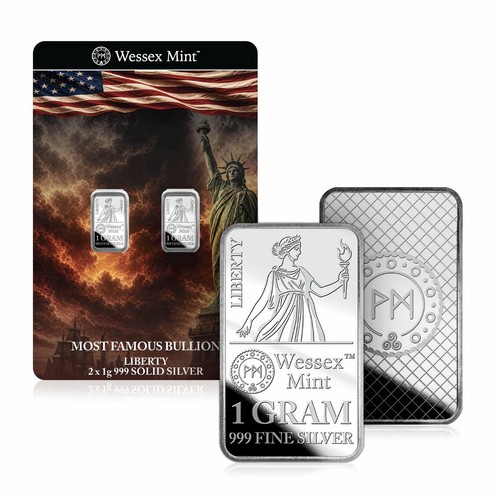 Wessex mint liberty 1g - 2,