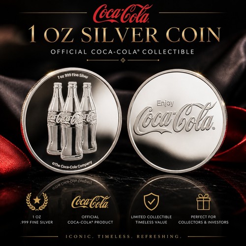 1oz silver coca cola - silver,