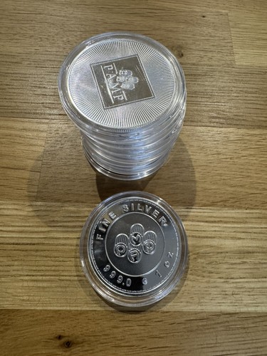 1oz silver round pamp suisse - silver,