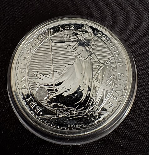 1oz 999 silver - silver, britannia