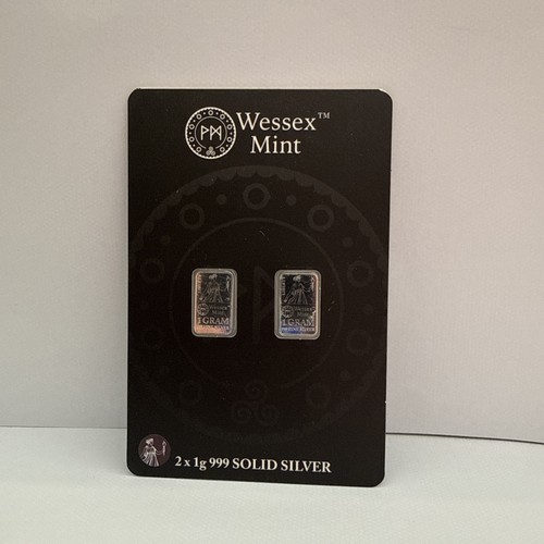 Silver bullion bar - 1g,