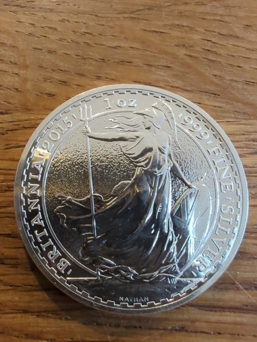 1oz silver britannia coin - 1oz,