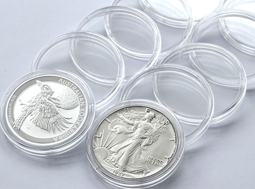 41mm round coin - round, boxes
