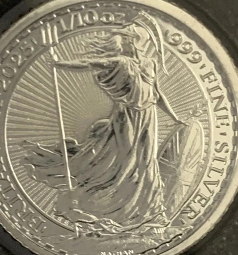 Britannia coin solid - britannia, in