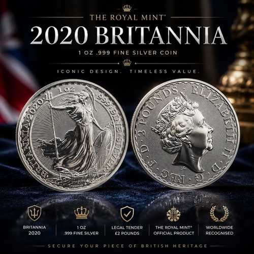 2020 britannia 1oz silver - britannia,