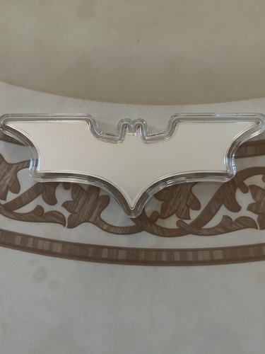 1oz silver batman batarang - silver,