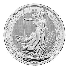 2026 Silver Britannia 1 oz