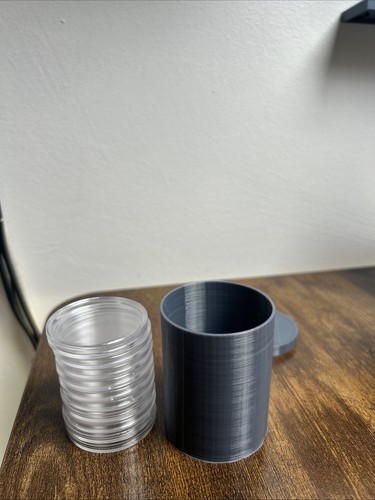 Silver 1oz coin tube with - coin,