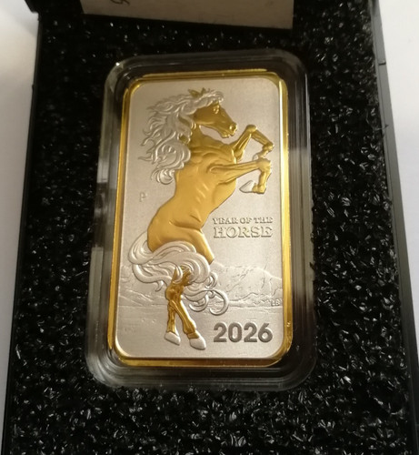 Silver bullion bar 2026 - bullion,