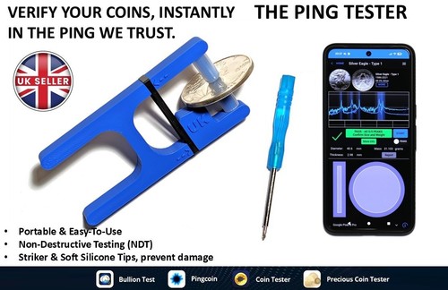 Silver gold coin ping - coin,