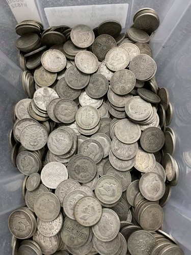 Silver coins pre47 - silver,