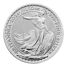 2026 1/10 oz Silver Britannia