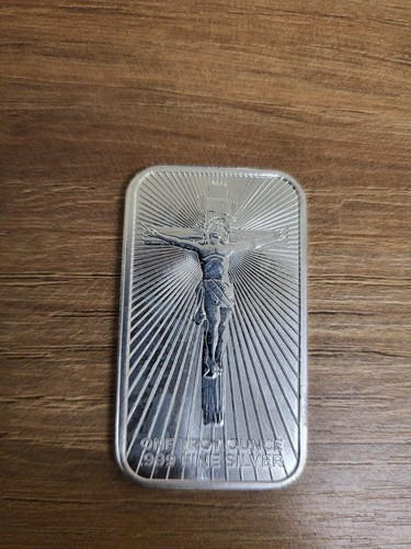 999 fine silver bar - 1, .999