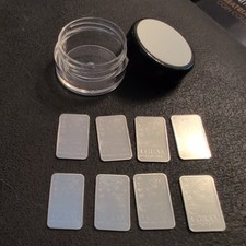 8x 1g .999 Fine Silver George